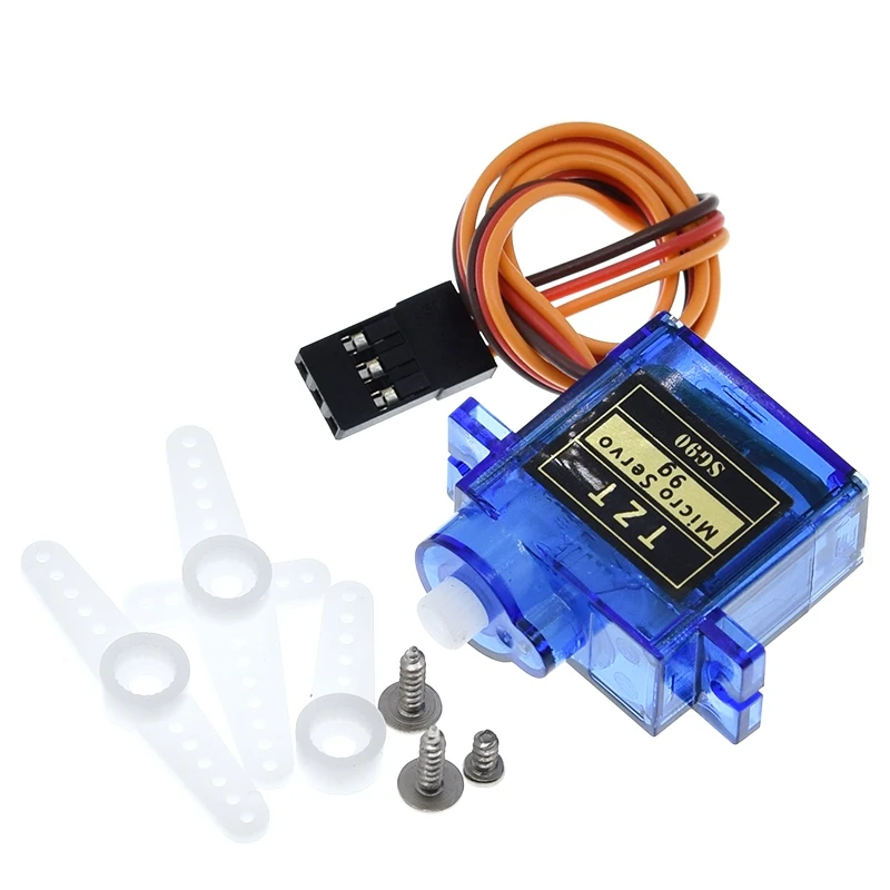 Smart Electronics Rc Mini Micro 9g 1.6KG Servo SG90 for RC 250 450 Helicopter Airplane Car Boat For Arduino DIY