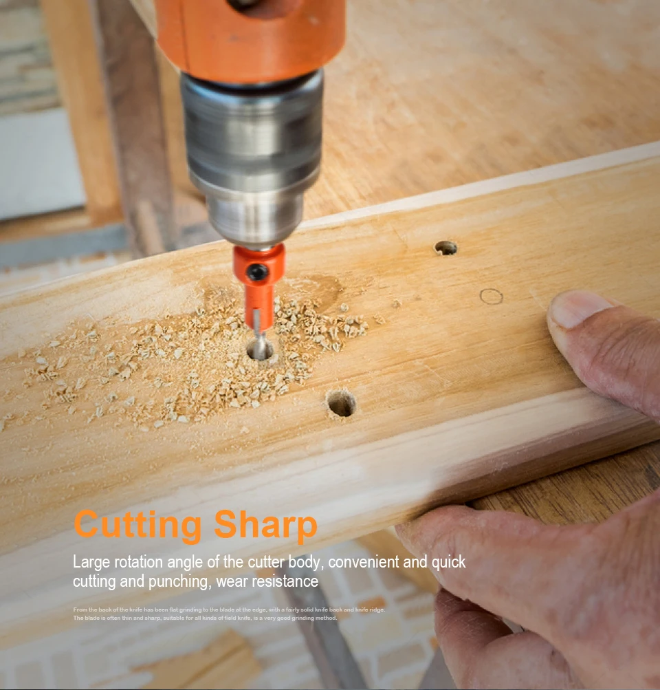 Woodworking Countersunk Drill Image 2