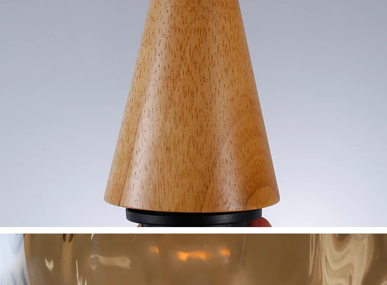 Подвесные светильники из скандинавского стекла, подвесной светильник в виде капли воды, светодиодный подвесная потолочная лампа для кухни, приспособление для кафе-бара, столовой