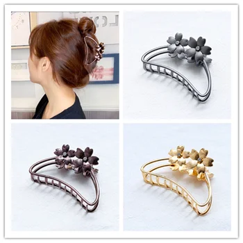 

New Styling Tools Hair Claws for Women Girls Barrettes Hairpin Crab Metal Hair Claw Clips Accessories Headwear