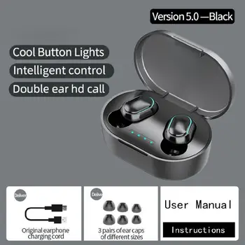 

A7S TWS Fingerprint Touch Bluetooth Earphones Stereo Wireless Headphones Noise Cancelling Game Headset Sports In-ear Earbud r30