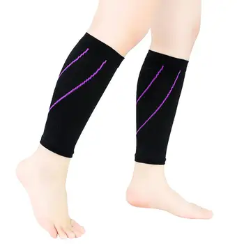 

1 Pair Women Men Medical Support Leg Shin Socks Sport Running Cycling Unisex Calf Leg Protection Compression Sleeve Socks