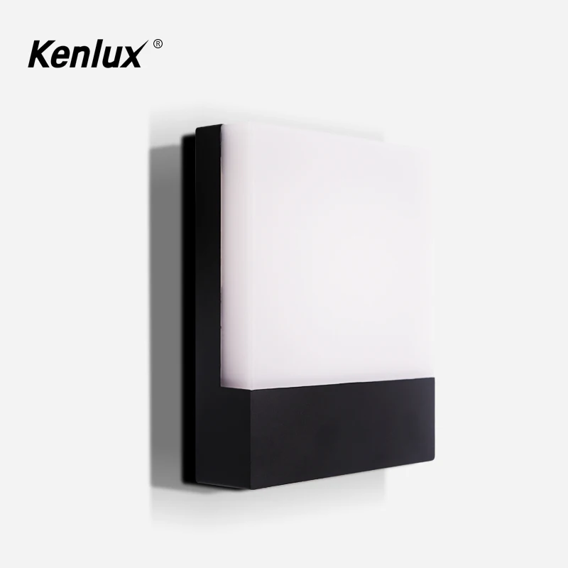 Светодиодный настенный светильник Kenlux домашний декор 12 Вт монолитный блок