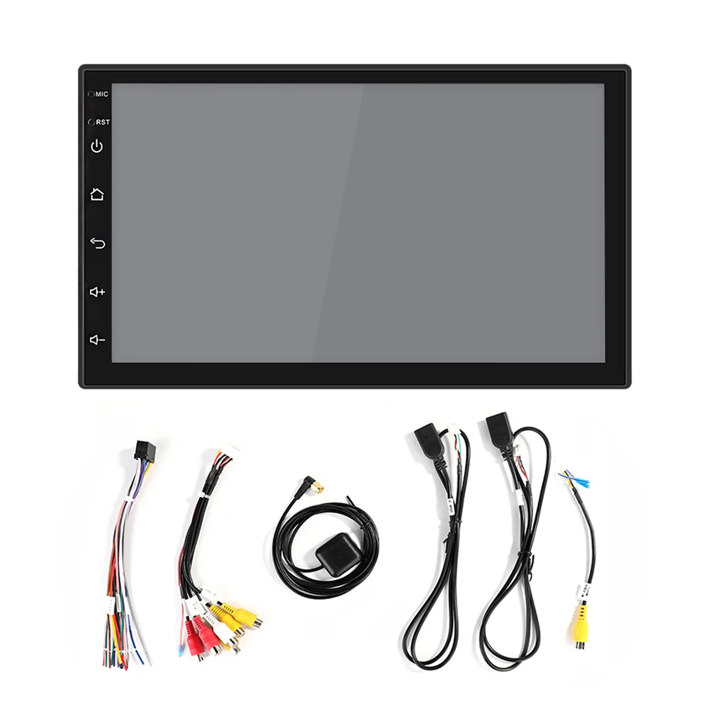 Автомагнитола 2 din на Android 8 0 с функцией Mirror link gps android Раздельный экран 2.5D