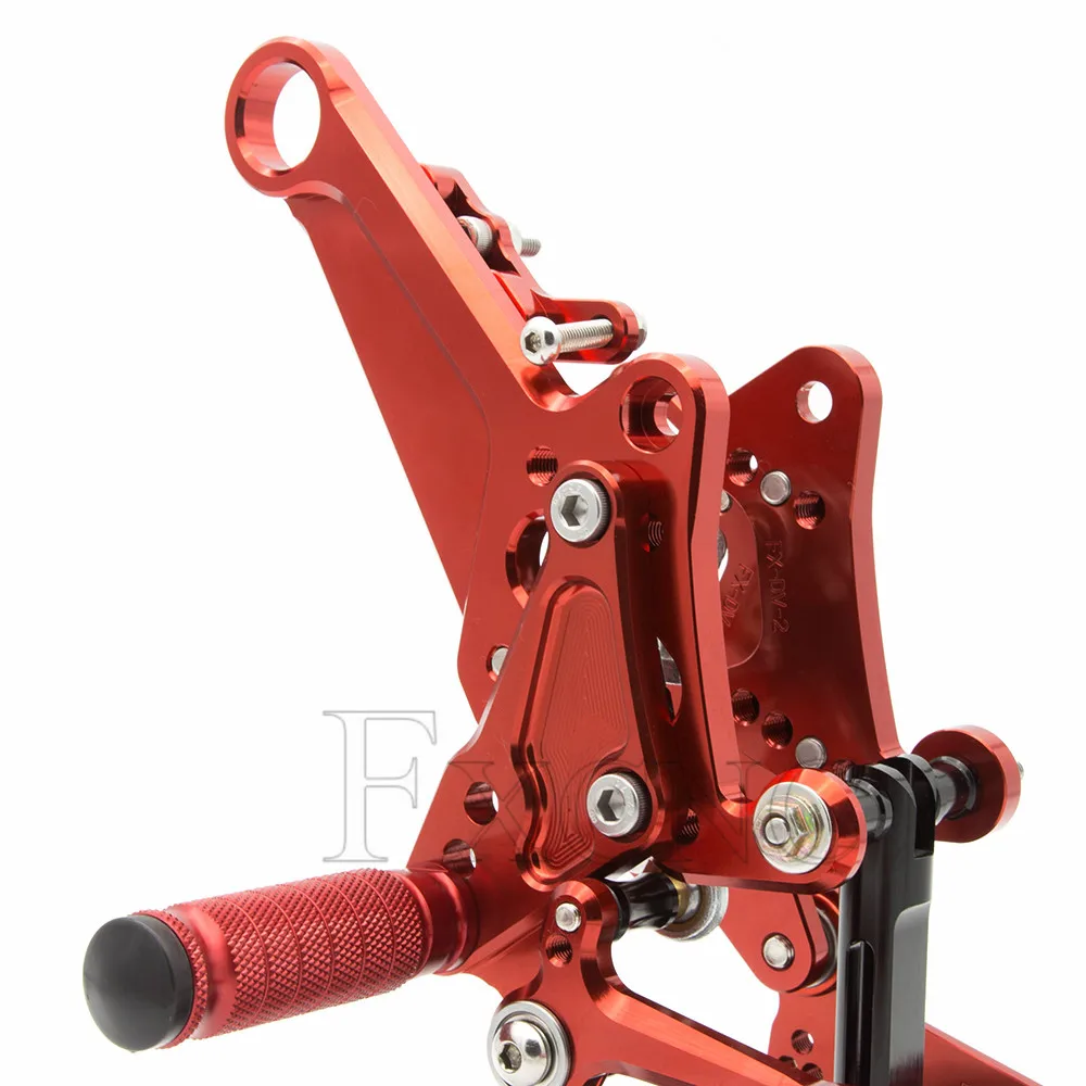 Задние педали для мотоцикла DUCATI Diavel Carbon 2011 2012 2013 2014 2015|cnc rearset|foot pegsfoot rest |