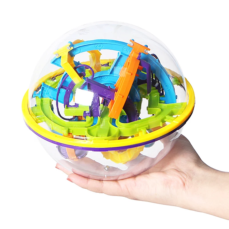 

Maze Ball 3D Magic Puzzle Game Flying Saucer Development with 158 Steps Challenging Barriers Education Toy Children Toys