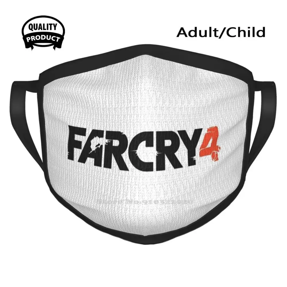 

Far Cry 4 Logo Designer Black Breathable Reusable Mouth Mask Far Cry Far Cry 2 Far Cry 3 Far Cry 4 Far Cry 5 Far Cry Logo Far