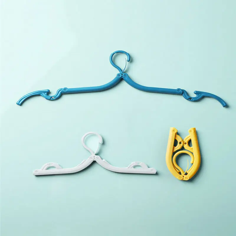 Home Storage or Organization US STOCK Folding Clothes Racks Hanger Plastic Cheap Mini Promotional Coat Hooks | Дом и сад