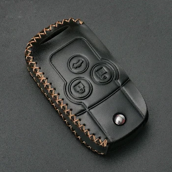 

Leather Key Cover for Honda INSPIRE 2013 Key Case 3 Button Flip Car Key Cover Cheap Case for Keys Holder Protect Car Accessories