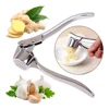 Garlic Press Crusher Mincer Kitchen Stainless Steel Garlic Smasher Squeezer Manual Press Grinding Tool Kitchen Accessories ► Photo 1/6