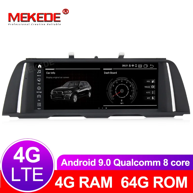 Top 8 cores 4G+64G android 9.0 Car multimedia Player Navigation GPS radio for BMW 5 Series F10/F11/520 (2011-2017) CIC/NBT with 4G 0 Top 8 cores 4G+64G android 9.0 Car multimedia Player Navigation GPS radio for BMW 5 Series F10/F11/520 (2011-2017) CIC/NBT with 4G 0
