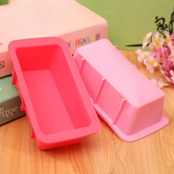 

Silicone Bread Mold Non Stick Bakeware BPA Free Rectangular DIY Loaf Cake Mould Baking Pan Pastry Make Accessoiries