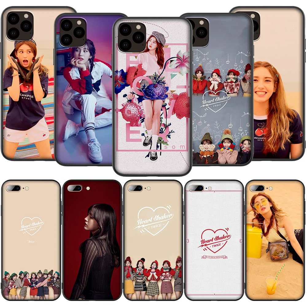 Корейский Чехол-шейкер T108 SOMI в форме сердца для iPhone 13 12 Mini 11 Pro XS Max XR X 8 7 6 6S Plus 5 5S SE