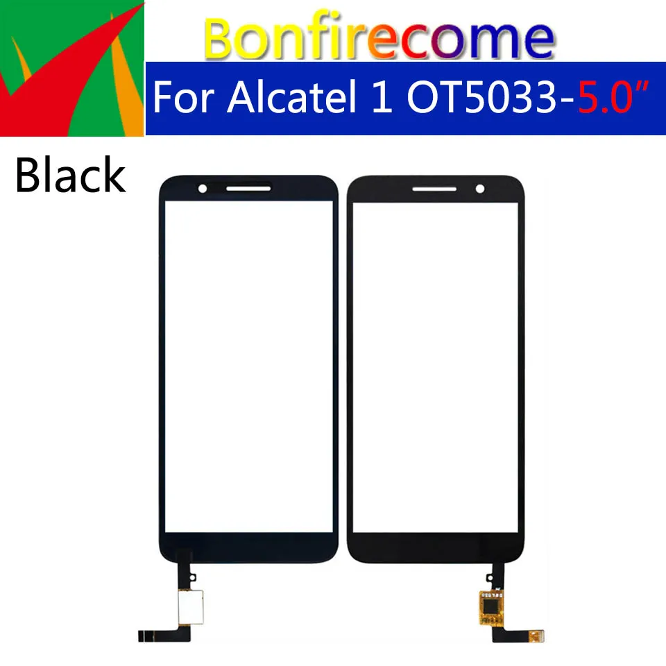 10 шт./партия для Alcatel 1 OT5033 5033 5033D 5033X 5033Y 5033A 5033J Touchs creen датчик стеклянная панель