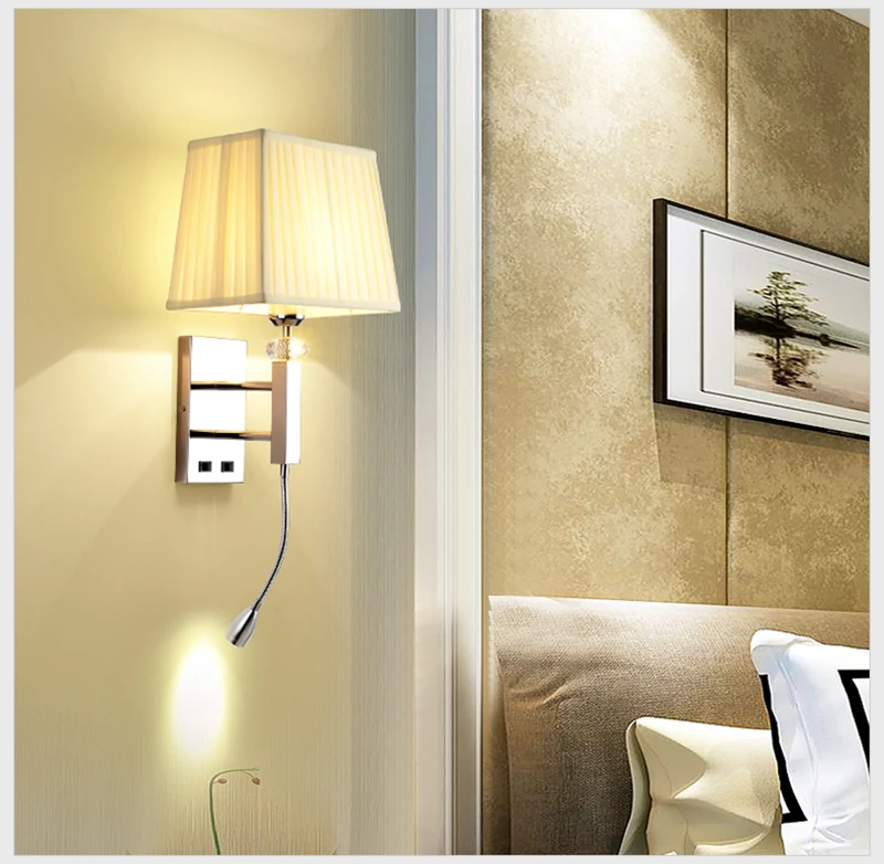 Zerouno настенный светильник для гостиничного номера, современный минимализм, E27, 220 В, лампа для гостиной, спальни, кабинета, крыльца, ночного освещения