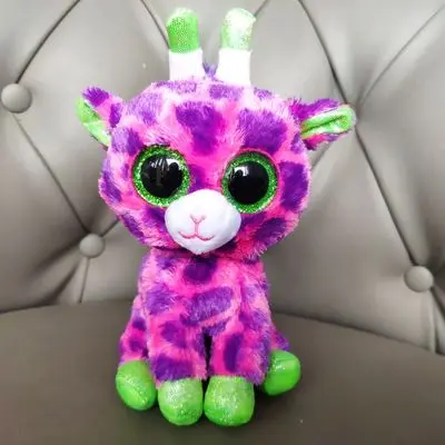 Ty Beanie Boos Big Eyes Unicorn Fox Cat Penguin Poodle Owl Plush Stuffed Animal Super Soft Bedside Toys Doll Gift For Kids 15CM 15cm