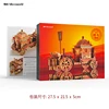 Microworld Wedding car model kits DIY laser cutting Jigsaw puzzle fighter model 3D metal Puzzle Toys for Children gifts 6