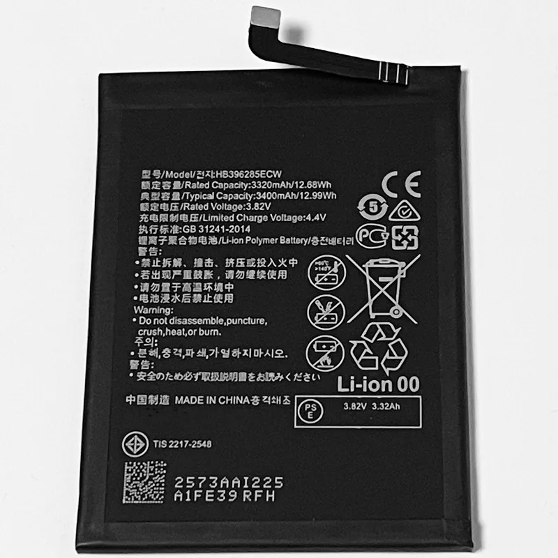 Батарея HB396285ECW для Huawei P Smart 2019 POT-LX1 POT-LX1AF POT-LX1RUA POT-LX2J POT-LX3 POT-L21 POT-L23 POT-AL00 | Мобильные
