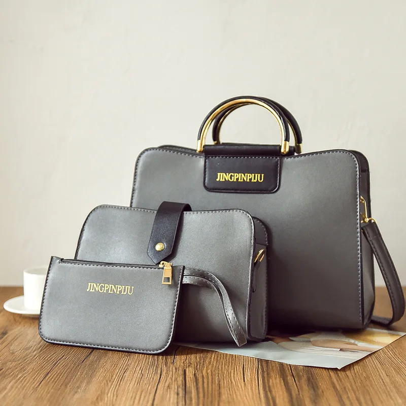 

2017 Storm Simple Generous Elegant WOMEN'S Bag Women's-Style Different Size Bags New Style One-Shoulder Oblique Bag
