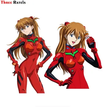 

Three Ratels FC672 Asuka Langley Soryu car body sticker vinyl skateboard decal motorcycle sticker