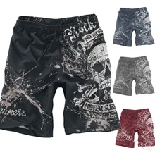 Мужские военные карго шорты брендовые новые армейские камуфляжные тактические шорты мужские хлопковые Свободные повседневные короткие штаны с принтом черепа размера плюс
