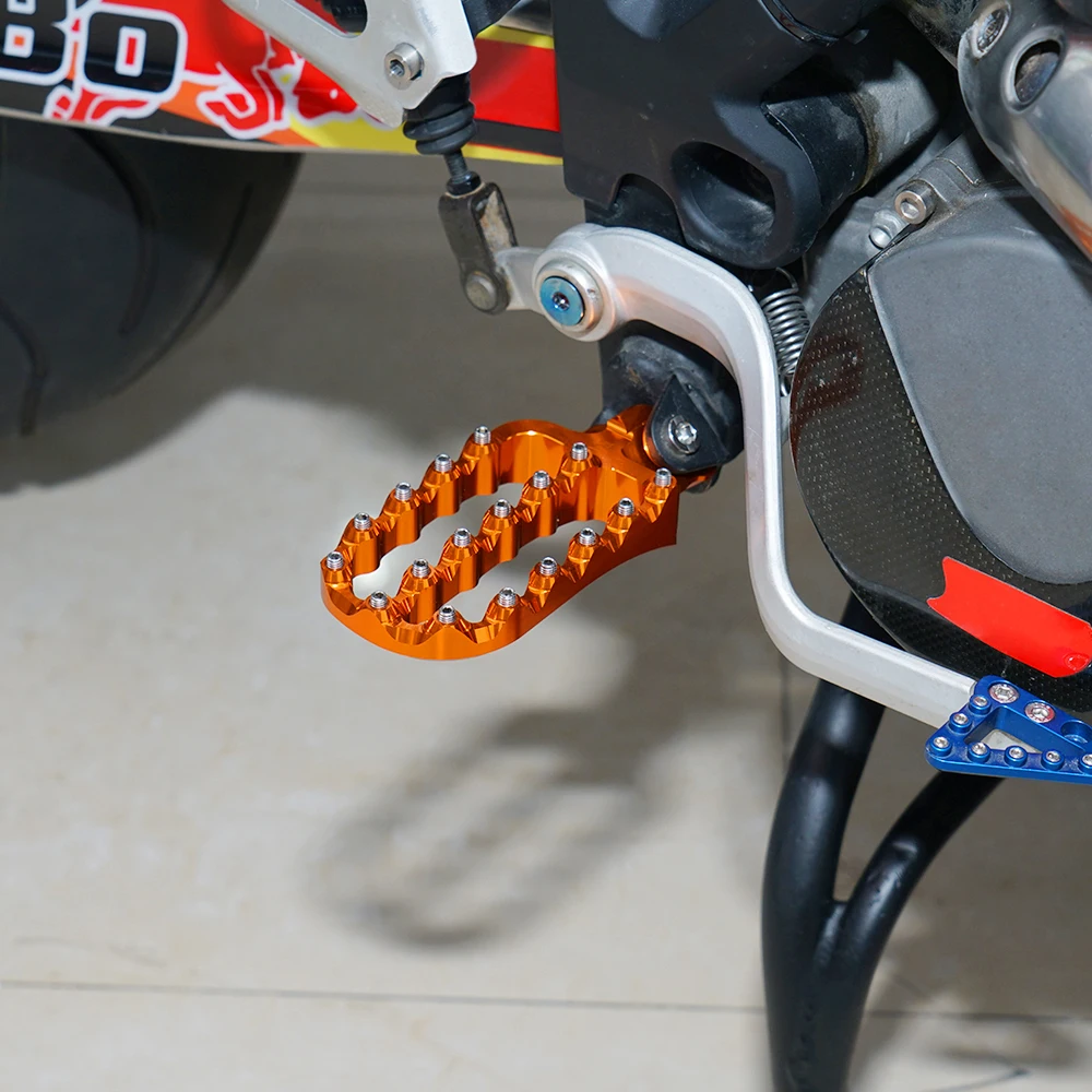 Алюминий подножки для мотоцикла комплект moto широкая подножка Нержавеющая сталь для KTM 790 Приключения Супер moto 1290 1190 950 690 Husqvarna