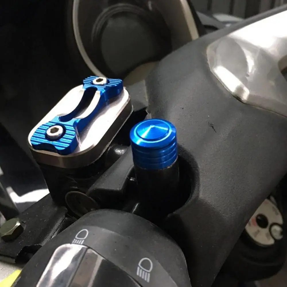 Мотоциклетная крышка из алюминиевого сплава PCX N MAX MT 07 09 задний боковой вид