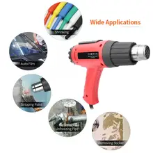 220 В Тепловая пушка 2000 Вт Переменная Регулируемая температура Расширенный электрический PPV пистолет горячего воздуха с 1 насадкой инструмент питания