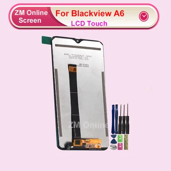 

For Blackview A60 LCD Display With Touch Screen Digitizer Assembly Replacement With Tools Black Color 5.7 Inches
