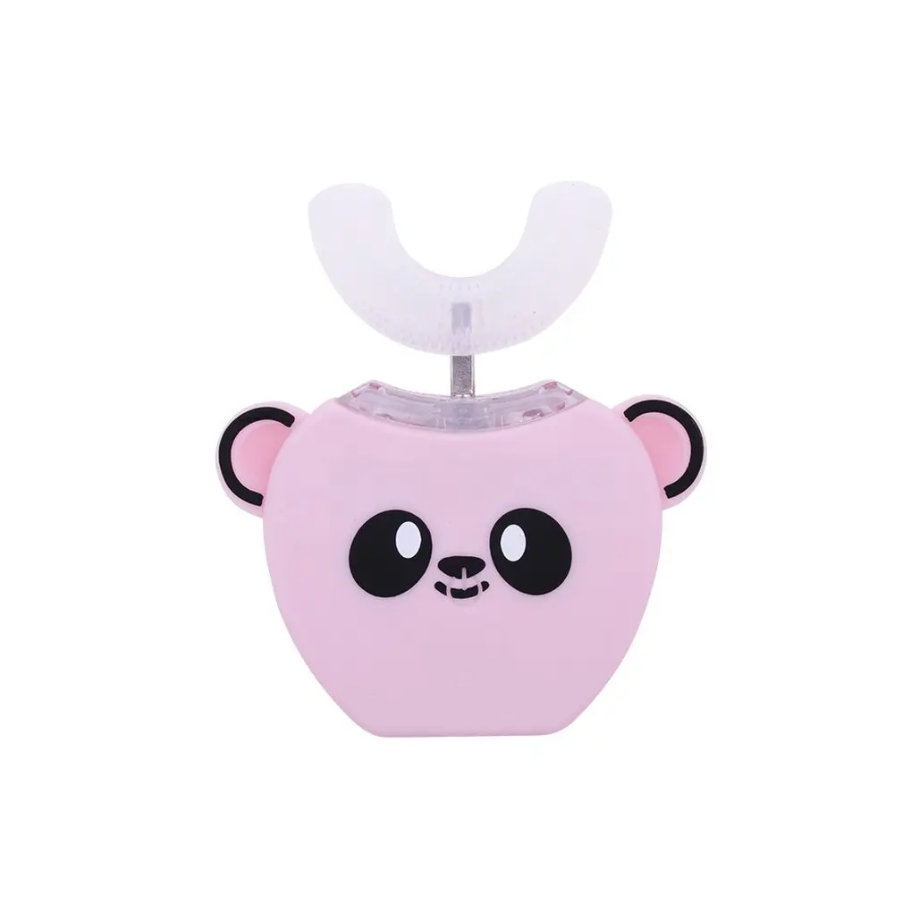 

U Shape Cartoon Children Kids Silicone 360 Degree Sonic Automatic Electric Toothbrush Teeth Whitening Toothbrush