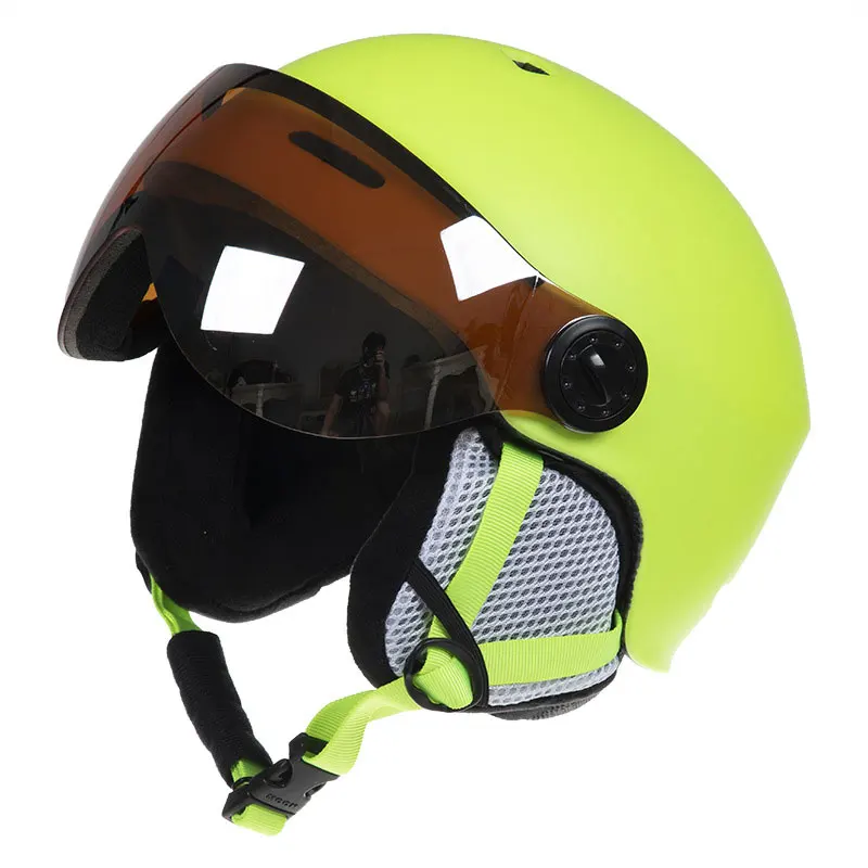 Ski Helmet Ultralight PC+EPS Men's and Women's Skiing with Goggles Outdoor Sports Protector |