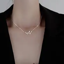 

Spiral Wave Pendant Wave Zircon Necklace Neck Pendants for WomenTemperament Necklace Gift Women's Fashion Neck Chain Choker 2022