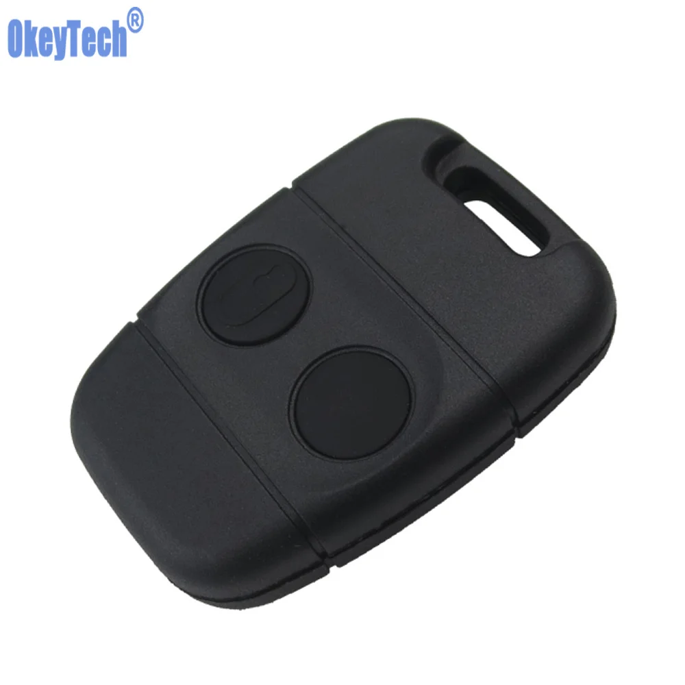 

OkeyTech 2 Button Smart Remote Car Key Shell Case for Land Rover C50 Auto Durable Blank Auto Replacement Keyless Entry Fob Cover