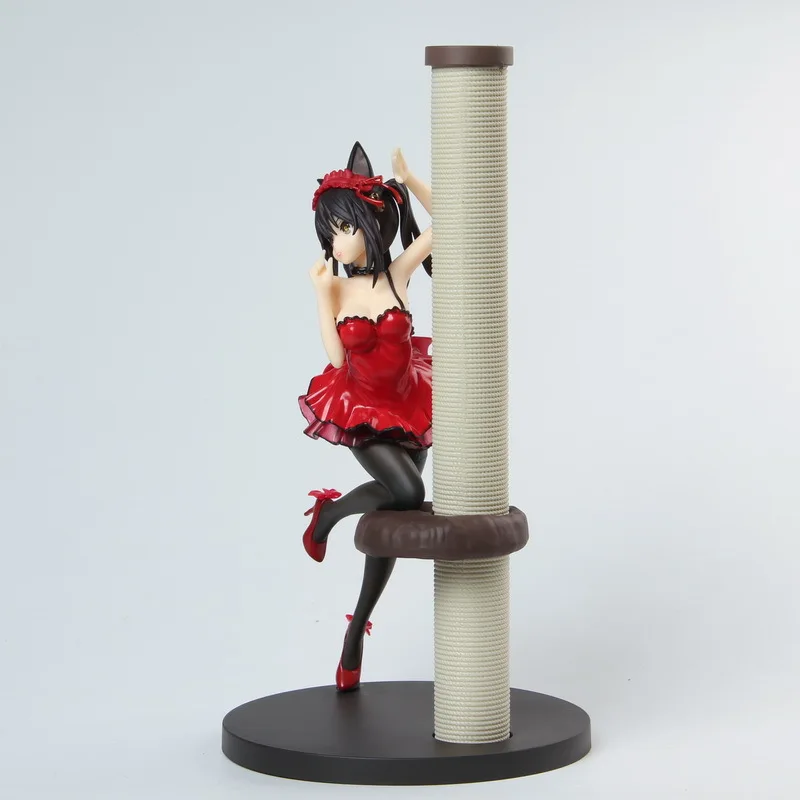 

Cheng yuan Anime Date Major Combat Kadokawa Nekopara Kurumi Tokisaki Cat Ears Red Ver. Garage Kit Model