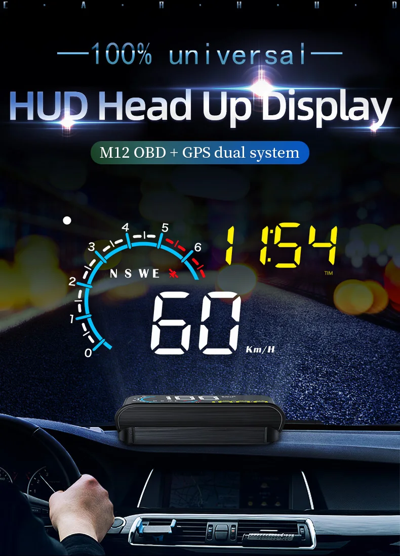 projetor sistema de alarme tensão eletrônica novo gps hud