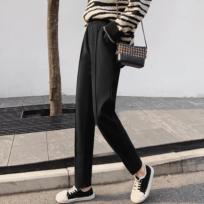 Рисунок 3 - Осенне-зимние женские плотные брюки с высокой талией