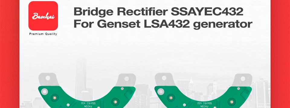 Description Picture 5 of itemHot sales SSAYEC432 rectifier diode for diesel generator