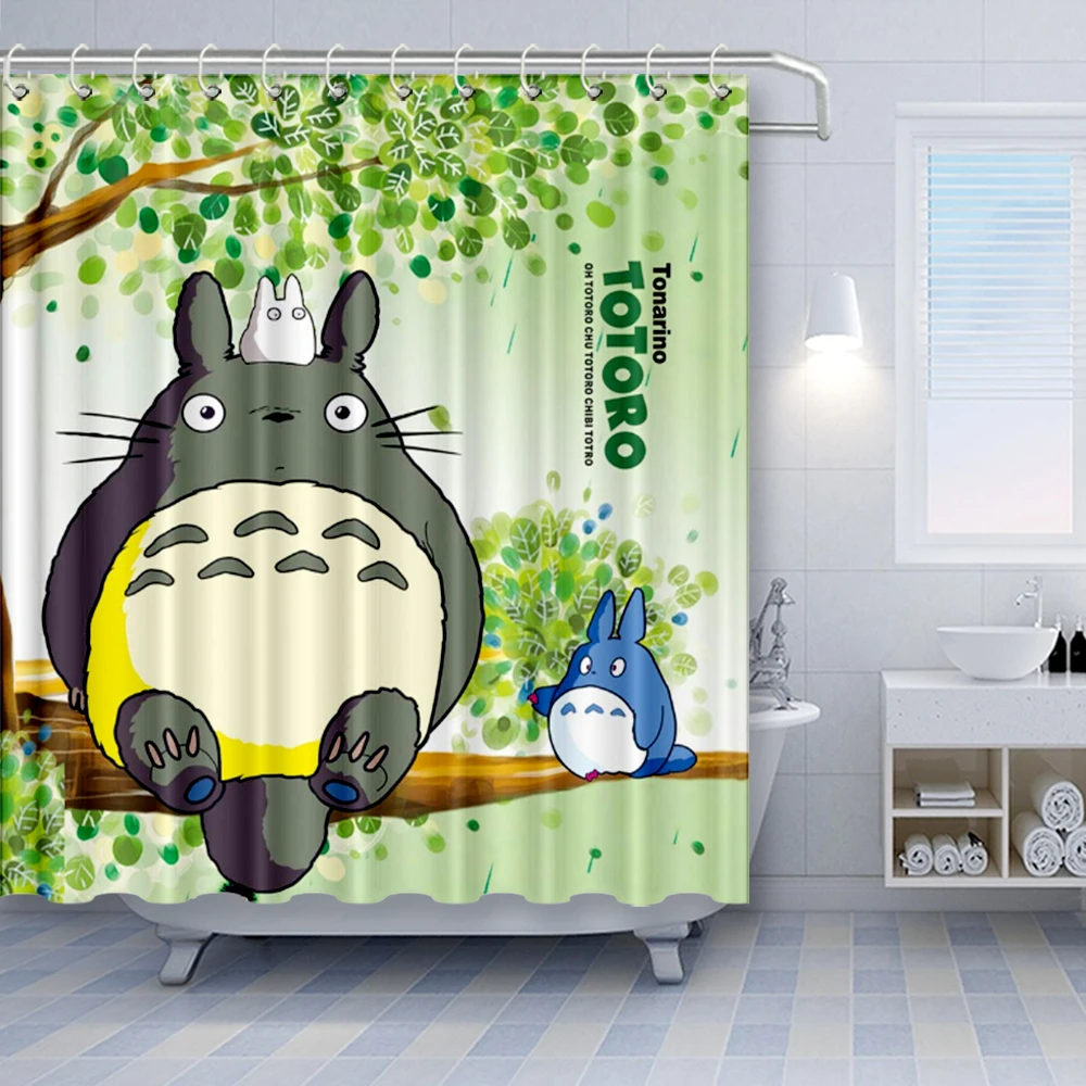 となりのトトロシャワーカーテン漫画かわいいトトロリビングに緑の木浴室カーテン シャワーカーテン Aliexpress となりのトトロシャワーカーテン漫画かわいいトトロリビングに緑の木浴室カーテン シャワーカーテン Aliexpress