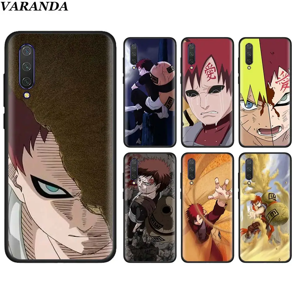 

Naruto gaara Ultrathin Silicone Cases for Xiaomi Mi A3 Lite A1 A2 8 Lite 9T CC9 CC9E Play Redmi 7 7A Note 7 Soft Cover