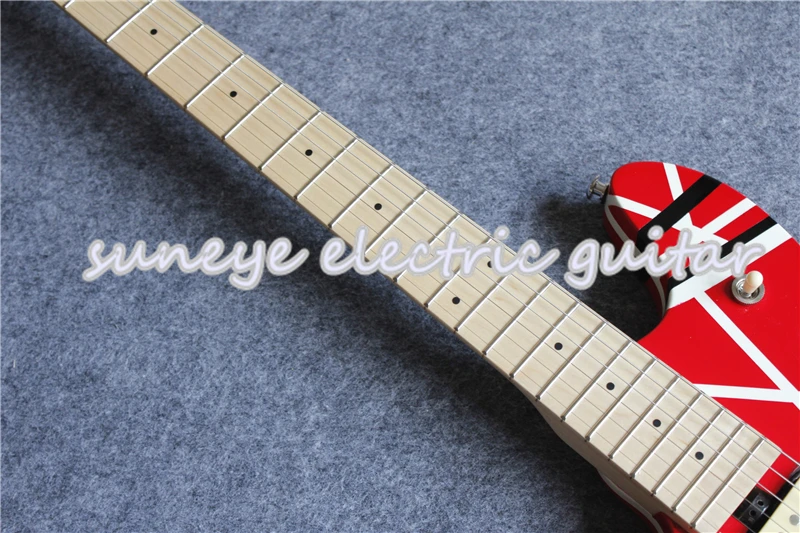 Custom Shop Левша гитара электрическая Вольфганг EVH стиль электрогитара китайская оригинальная гитара набор