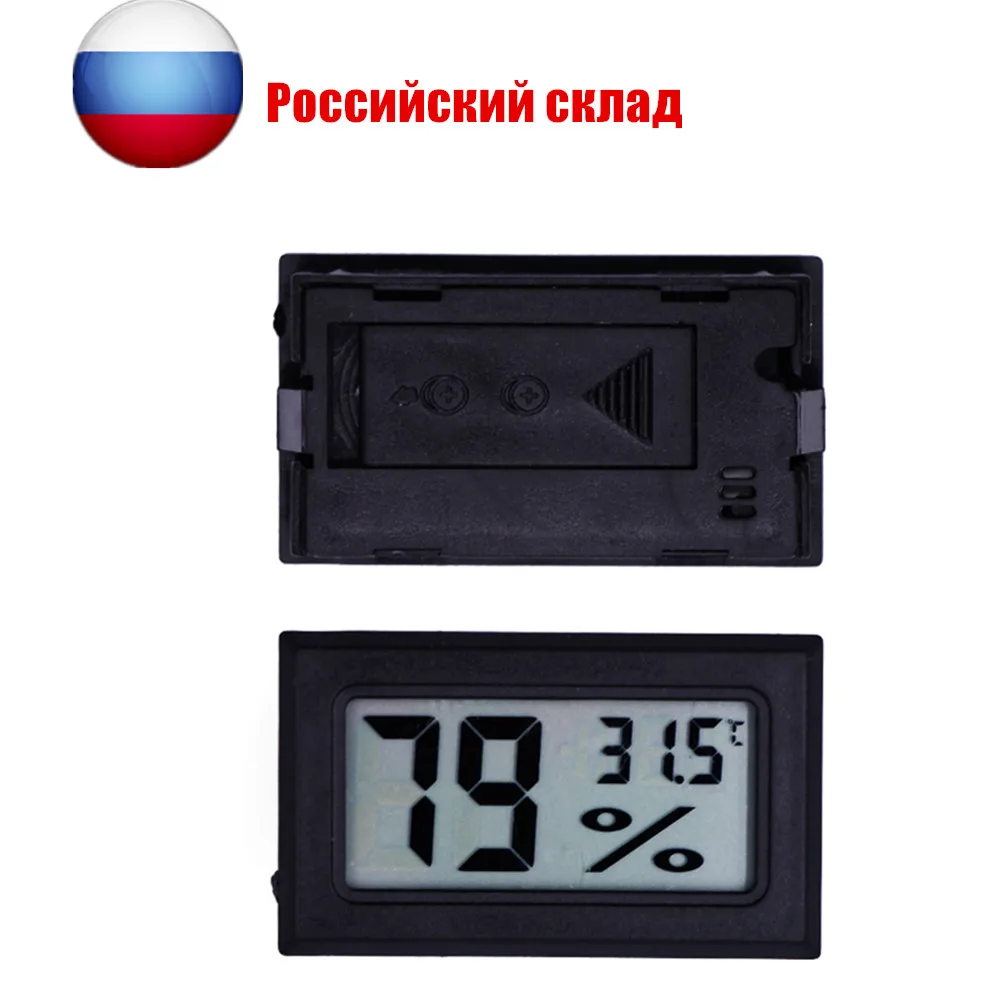 10 Pcs Mini Digital Thermometer Hygrometer Sensor Temperature Indoor
