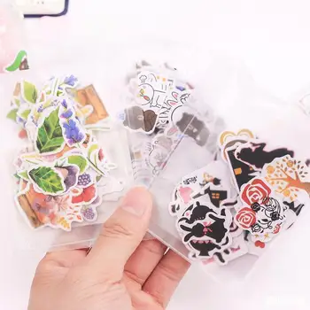 

Manufacturers Direct Selling Hand Account South Korea DIY Adhesive Paper Stickers Stickers Mobile Phone Creative ben shou Accoun