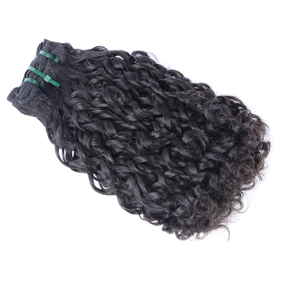 HJ Weave beauty 12A Funmi волосы, Переплетенные пряди, двойной нарисованный Европейский Funmi глубоко необработанные девственные человеческие волосы