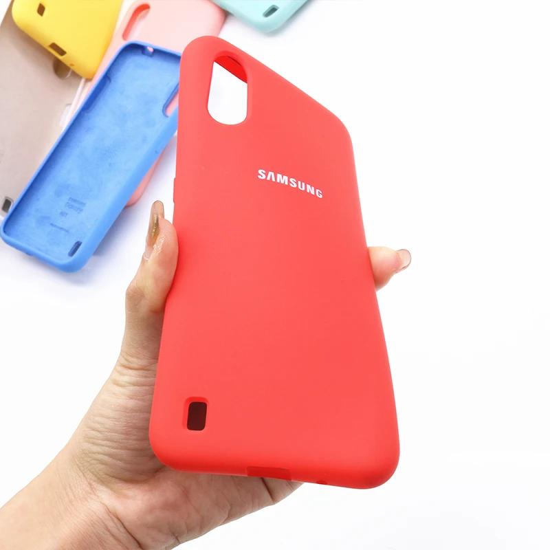 Простой чехол для Samsung Galaxy A01 SM A015F силиконовый samsung galaxy A 01 A105 глобальная