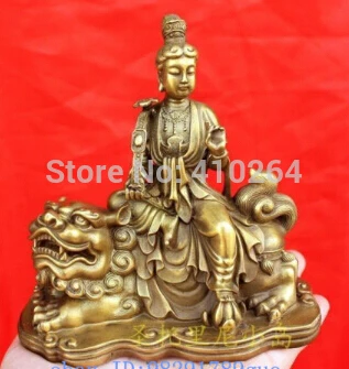 Бесплатная доставка китайская бронза Manjusri Manjushri статуя Будды Бодхисаттва 5 2&quot |