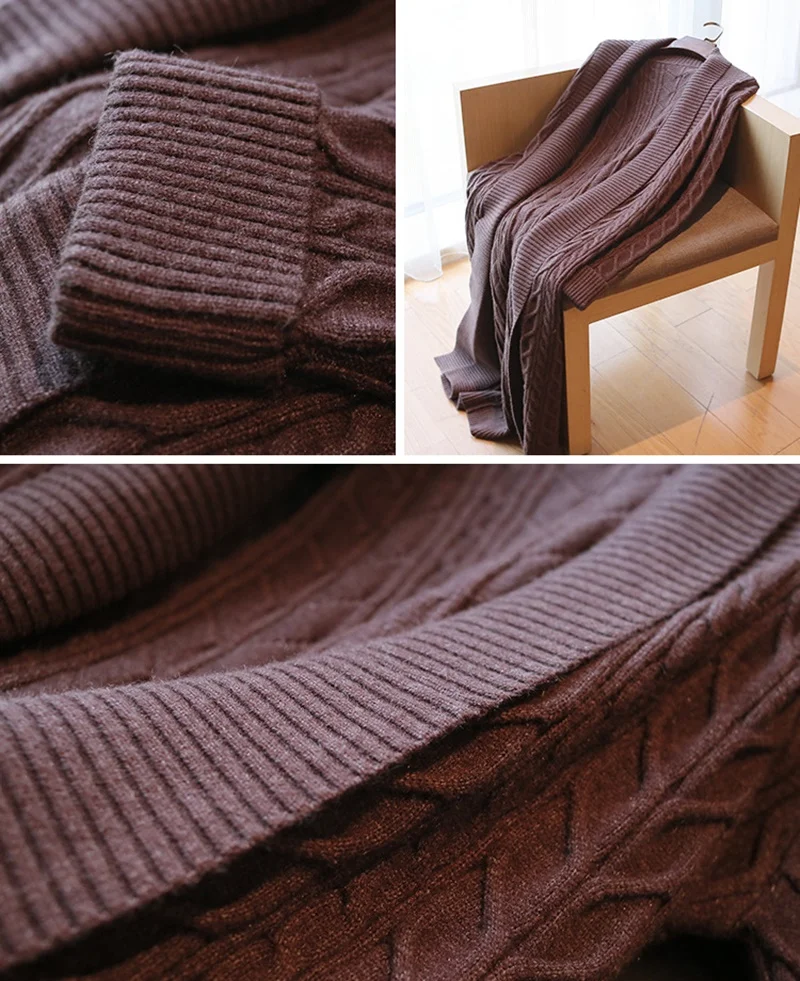 Lace Up Autumn Winter Sweater Cardigan Slim Women Korean Fashion Knitted Thick Long Cardigan Coat Ladies Lazy Knit Jacket AA5040
