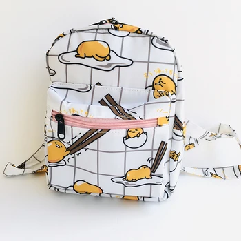 

IVYYE White gudetama Fashion Mini Backpacks Rucksacks Cartoon School Backpack Casual student Bags travel Knapsack Unisex New