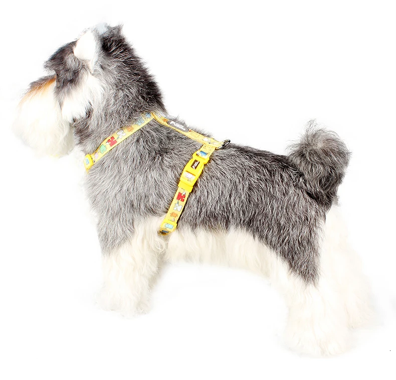 Colorful Adjustable Pet Harnesses for Small Medium Big Dogs Quick Release Firm Pet Chest Vest Dog Harnesses Bulldog Supplies
