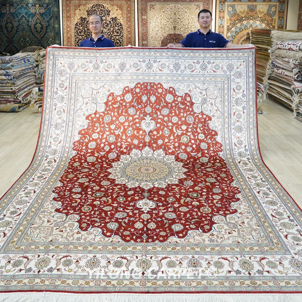 8 'X 10' Zijden Perzische Tapijten Antieke Rode China Zijde Tapijt (YL0950A)|china silk carpet|silk carpetsilk carpets prices - AliExpress