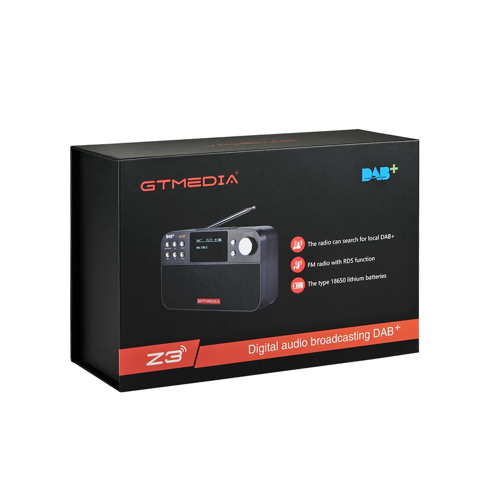 GTMEDIA Z3 DAB+ Stereo Radio Receptor Bluetooth